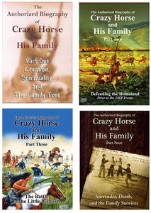 Biography Of Crazy Horse:  4 DVD Box Set